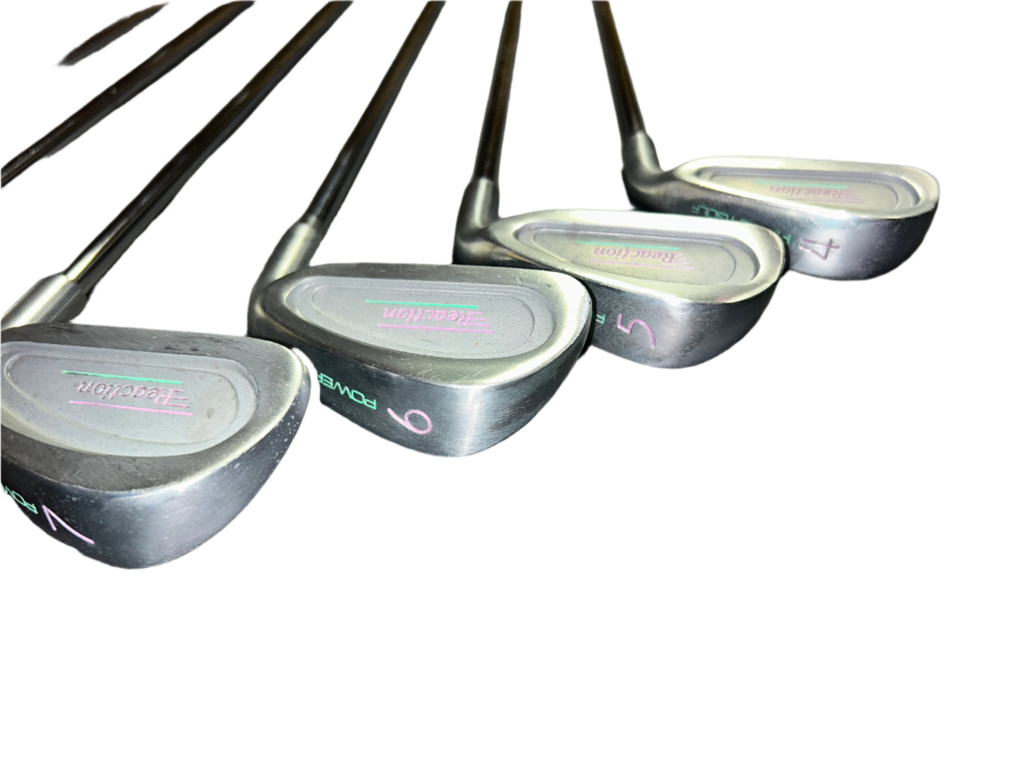 Tour Edge Power Golf Reaction Ladies Iron Set 4i - SW, RH, Ladies light flex shafts