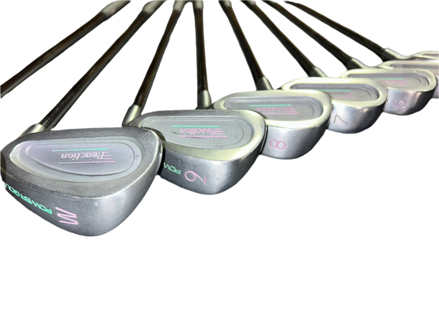 Tour Edge Power Golf Reaction Ladies Iron Set 4i - SW, RH, Ladies light flex shafts