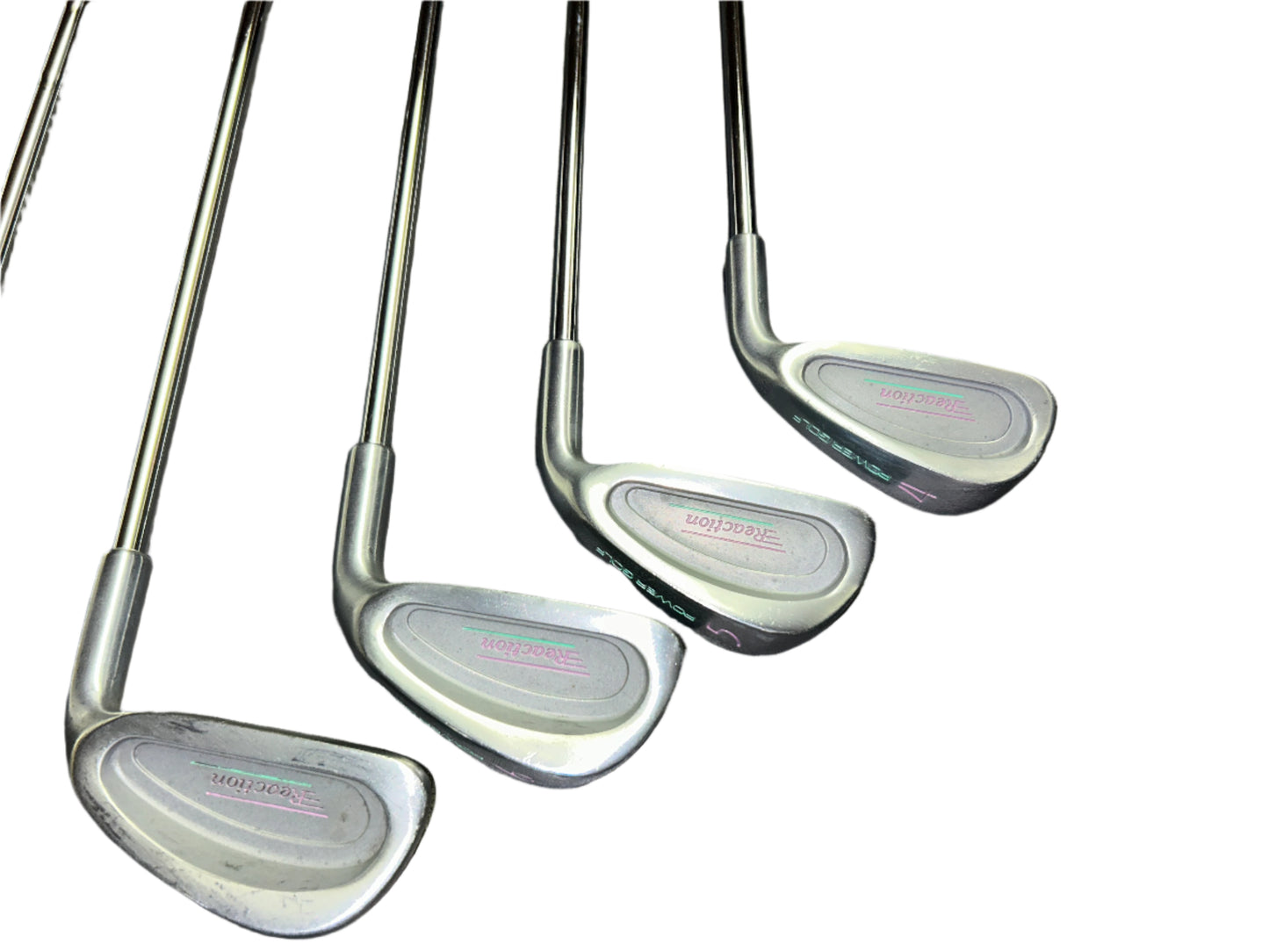 Tour Edge Power Golf Reaction Ladies Iron Set 4i - SW, RH, Ladies light flex shafts