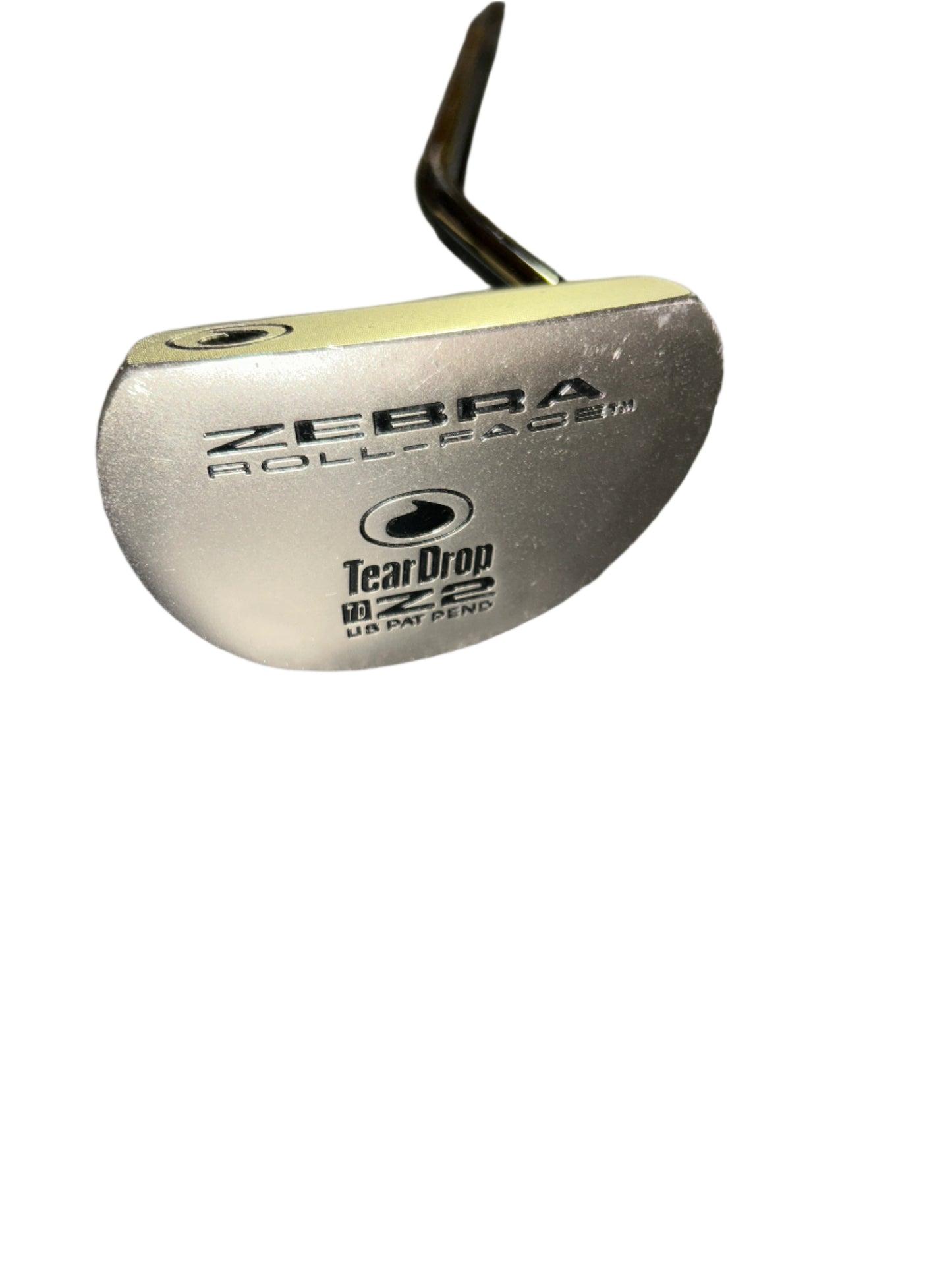 Zebra Rollface teardrop TD Z2 Putter RH 34.5" long