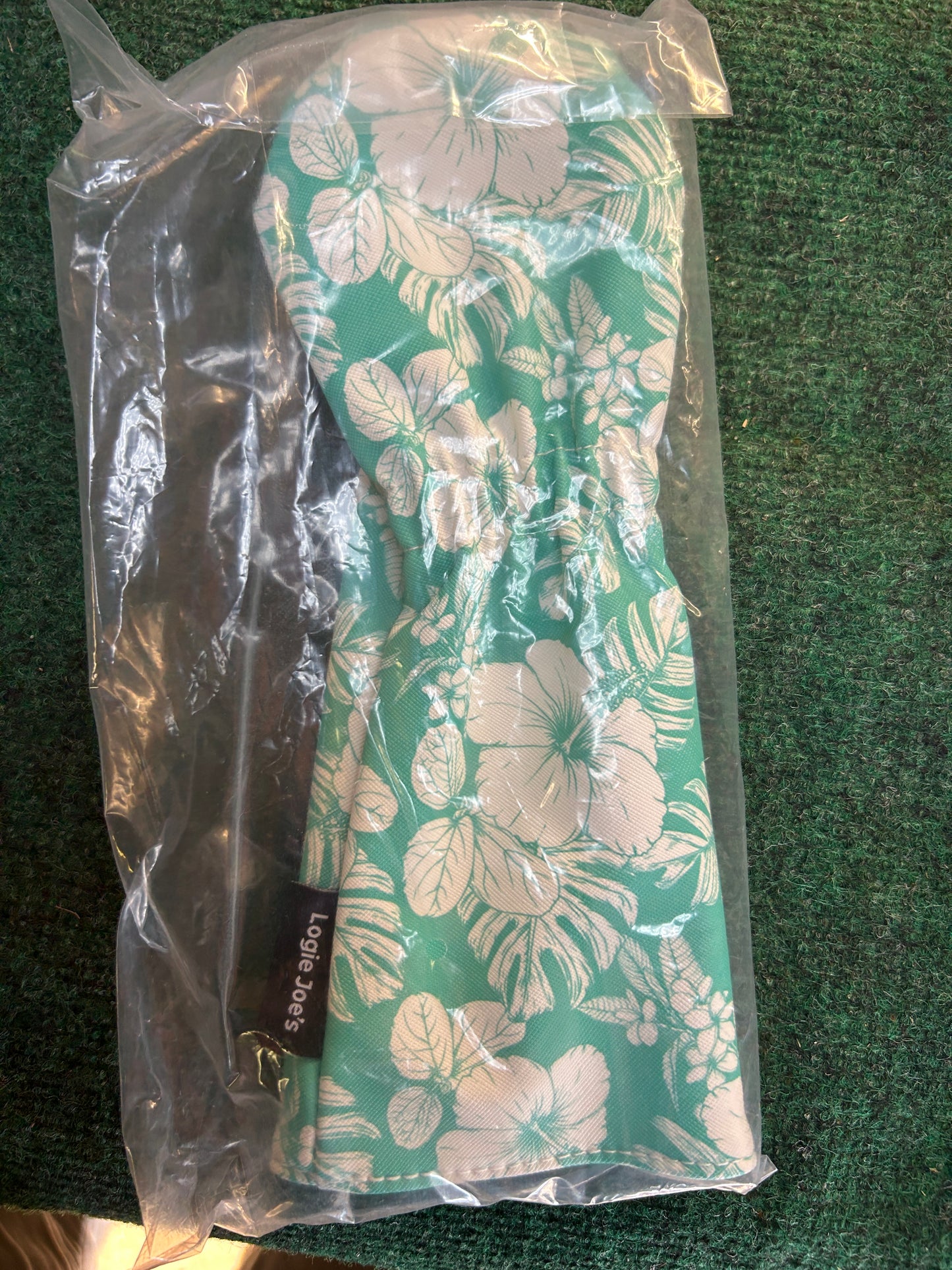 Logie Joes Teal Floral Hybrid Headcover