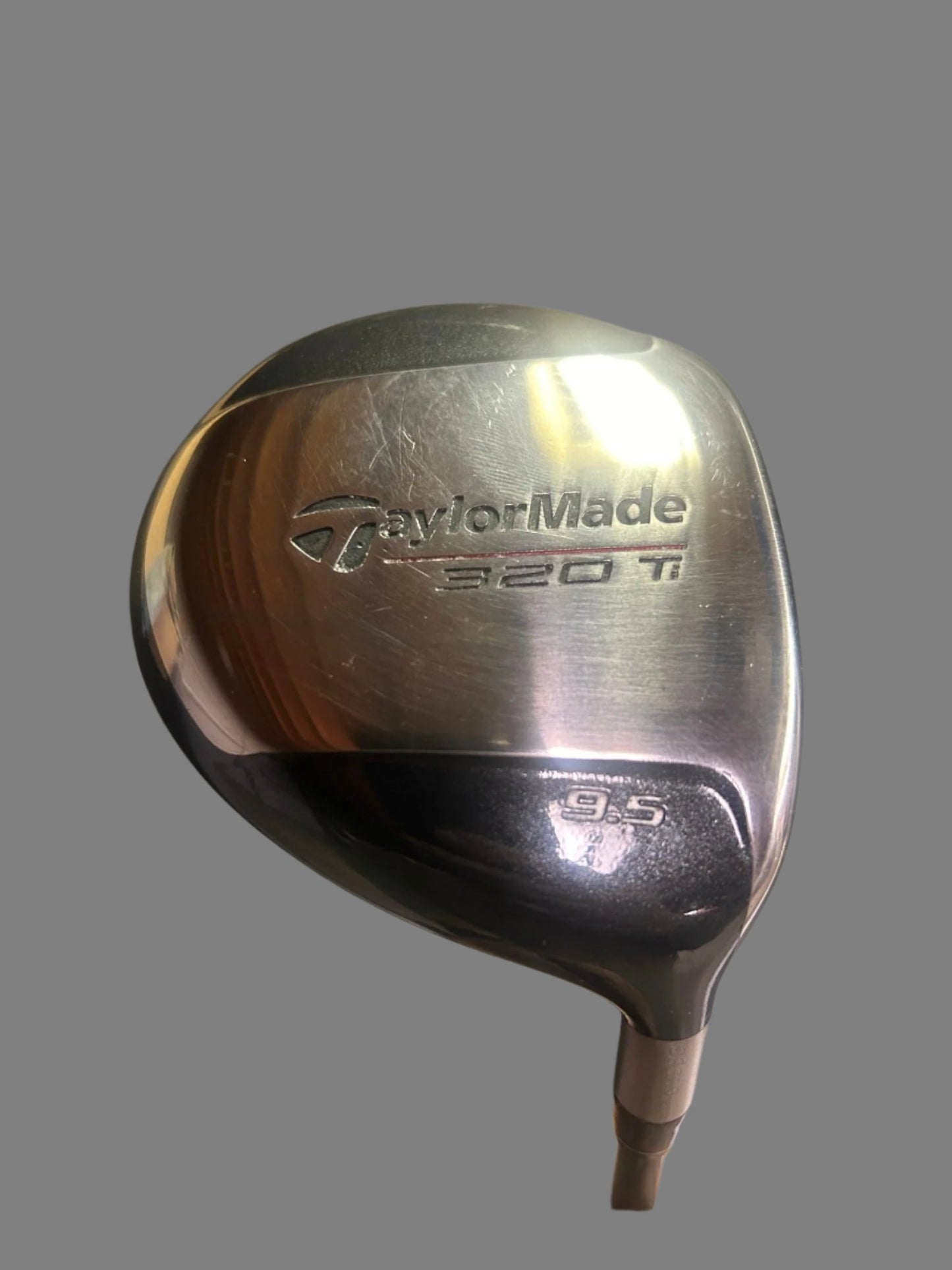Taylormade 320 Ti 9.5 Degree Driver, 44.5" long, 80 gram R flex graphite shaft - GOLFABILLY.COM