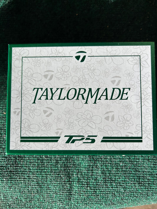 Taylormade TP5 2025 Masters Edition season starter  Azalea Golf balls