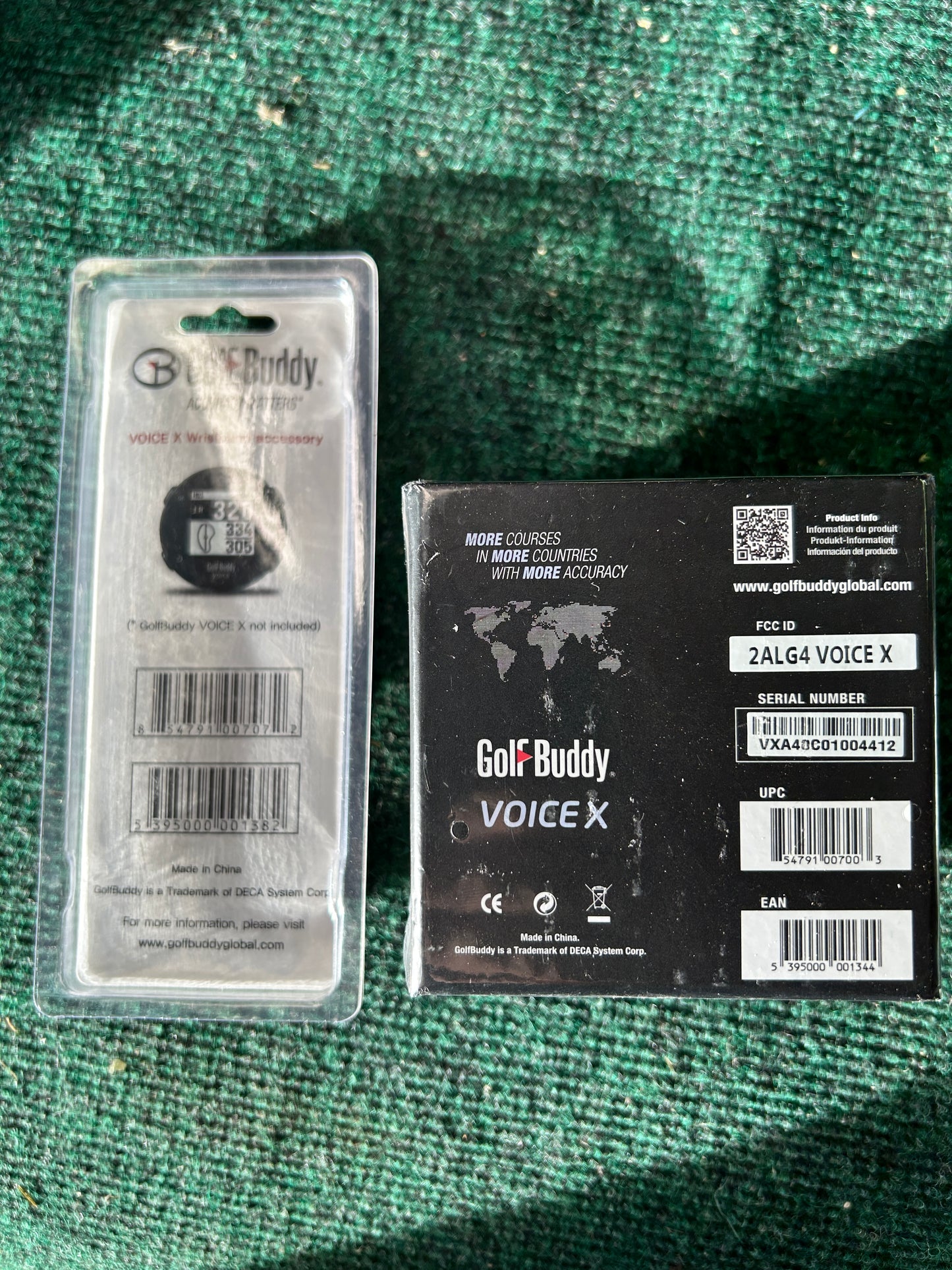 Golf Buddy Voice X with Wristband