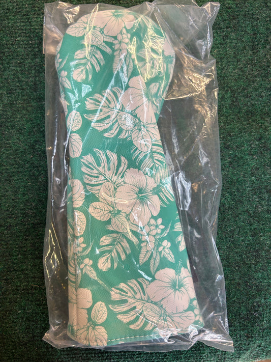 Logie Joes Teal Floral Hybrid Headcover