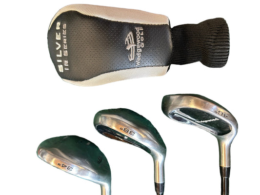 Wedgewood Hybrid Iron Set ! 7I,8I,PW Regular Flex Graphite Shaft